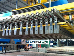 पूरी तरह से स्वचालित प्रणाली के साथ उच्च कुशल स्वचालित स्टैकिंग मिट्टी की ईंट बनाने की मशीनें